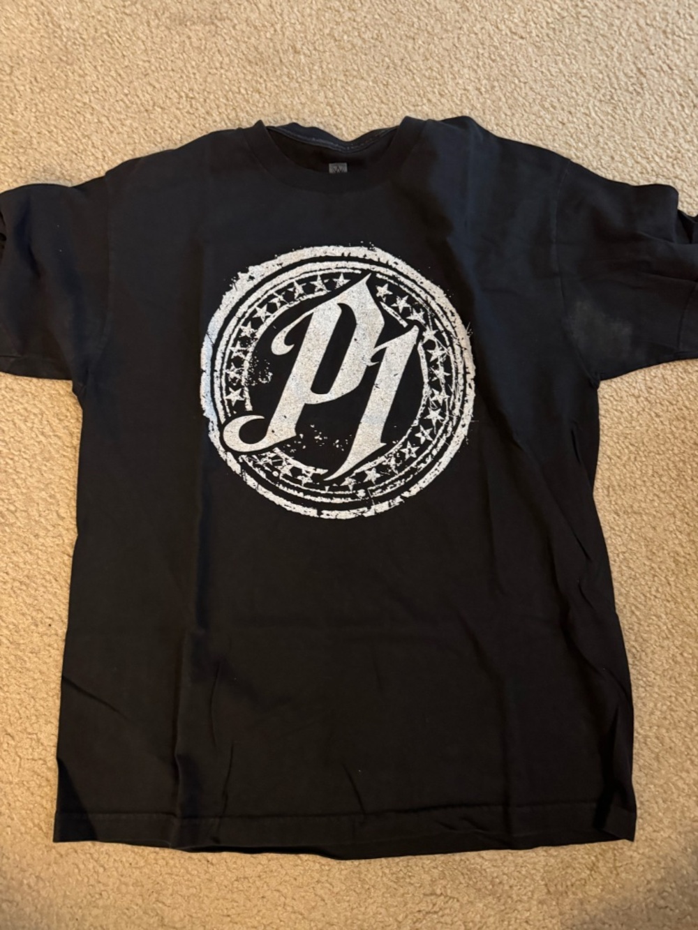 WWE Large AJ Styles logo shirt